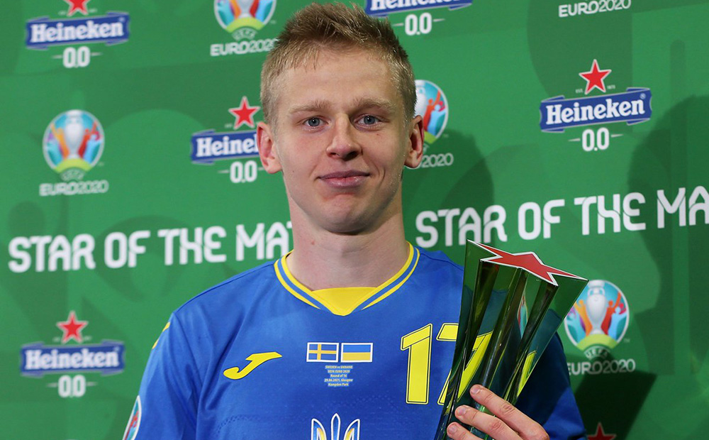 Tiểu sử cầu thủ Oleksandr Zinchenko hậu vệ của CLB Arsenal