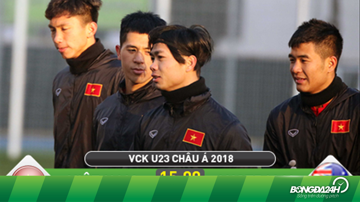 Trực tiếp U23 Việt Nam vs U23 Australia VCK U23 Châu Á