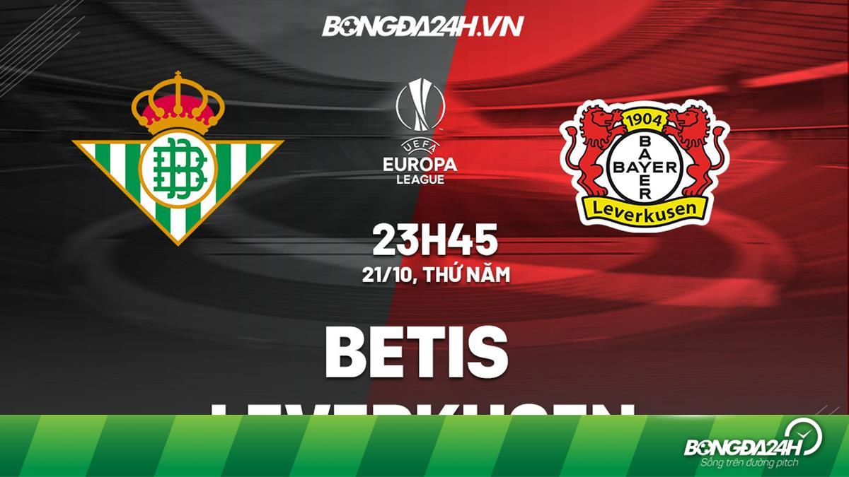 Real Betis Vs Bayer Leverkusen Live Schedule And Channel Of The Europa League Match 24 News Recorder