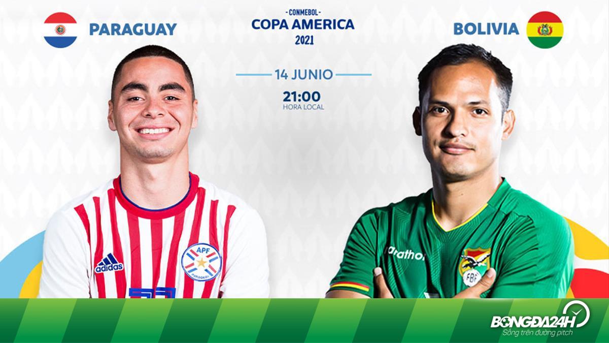 Trực tiếp bóng đá Copa America 2021 : Paraguay vs Bolivia ...