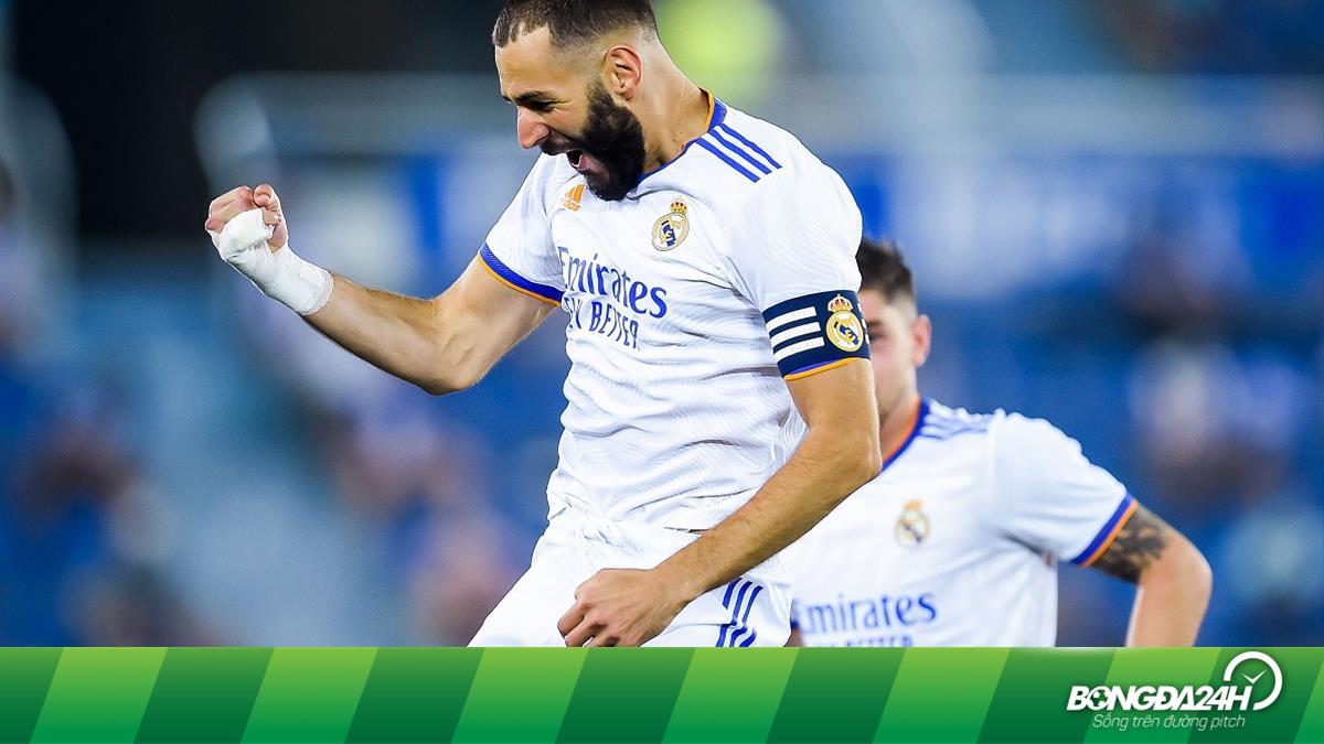 Kết quả bóng đá Tây Ban Nha Alaves vs Real Madrid: Benzema