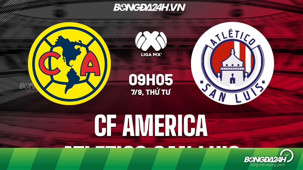 Soi kèo CF America vs Atletico San Luis VĐQG Mexico 2022/23