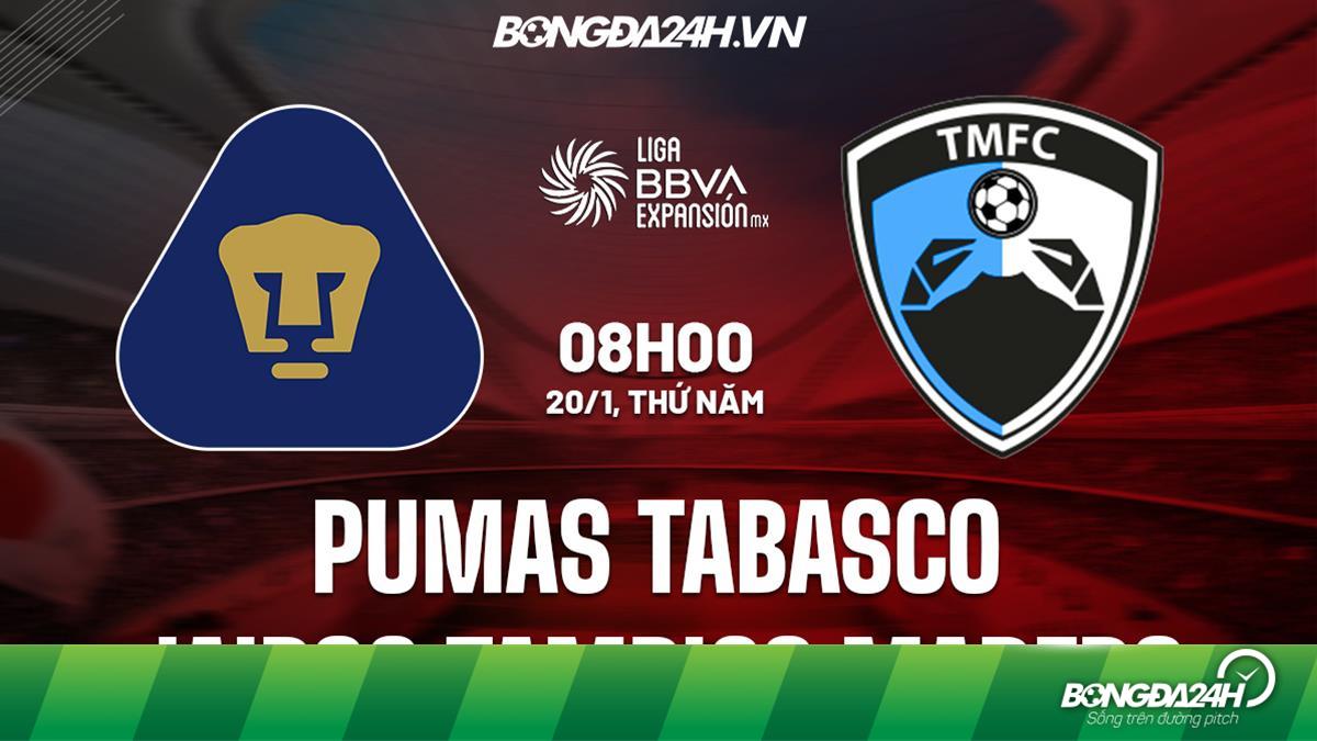 Nhận định soi kèo Pumas Tabasco vs Jaibos Tampico Madero Hạng 2 M