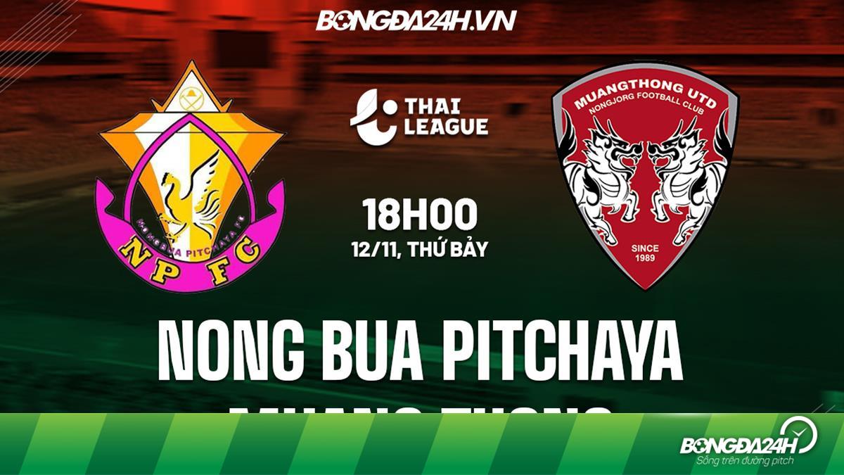 Soi kèo Nong Bua Pitchaya vs Muang Thong VĐQG Thái Lan 2022/23