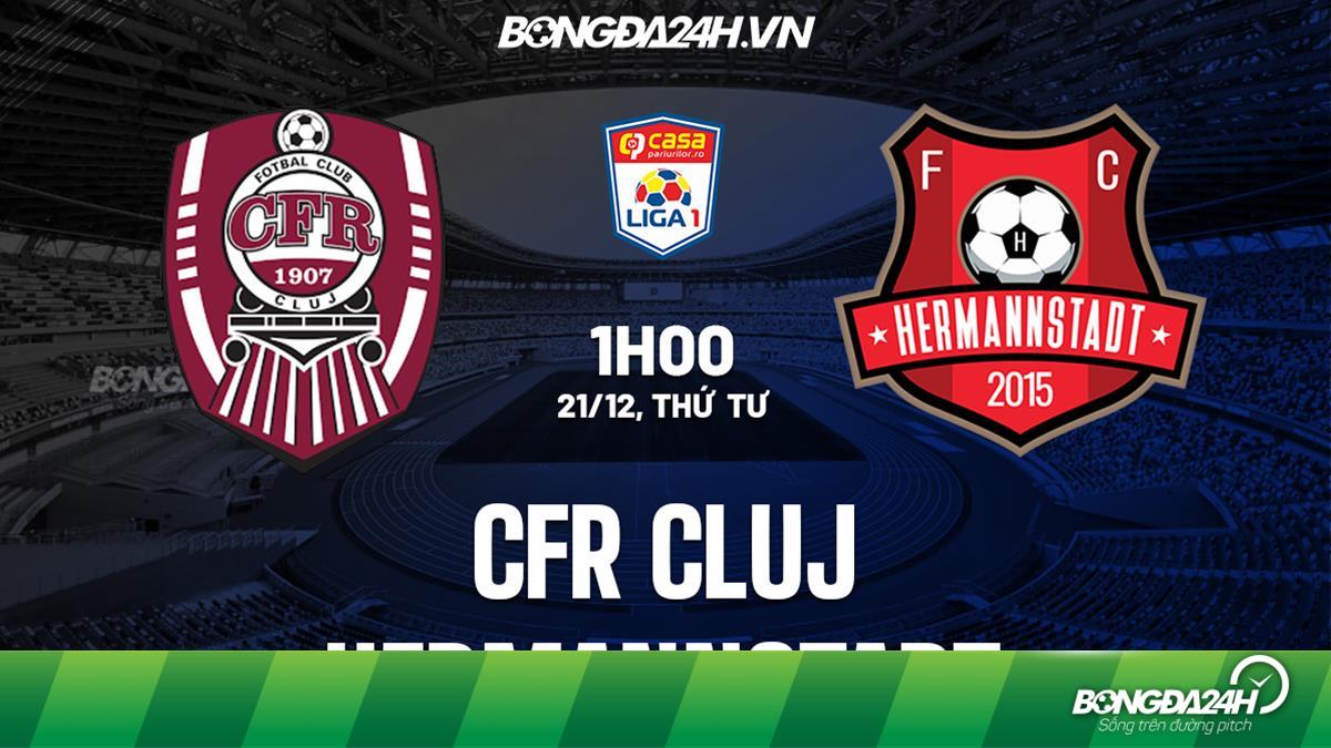 Nhận định soi kèo CFR Cluj vs Hermannstadt VĐQG Romania hôm nay