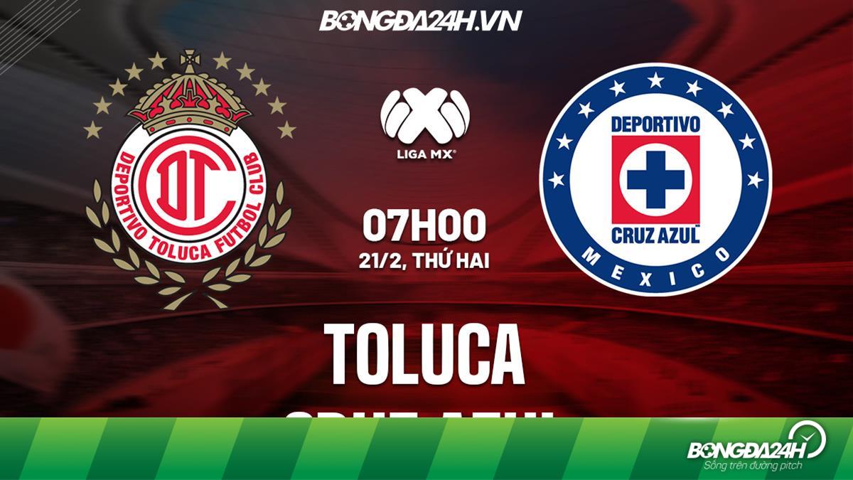 Soi kèo Toluca vs Cruz Azul 7h05 ngày 21/2, VĐQG Mexico 2021/22