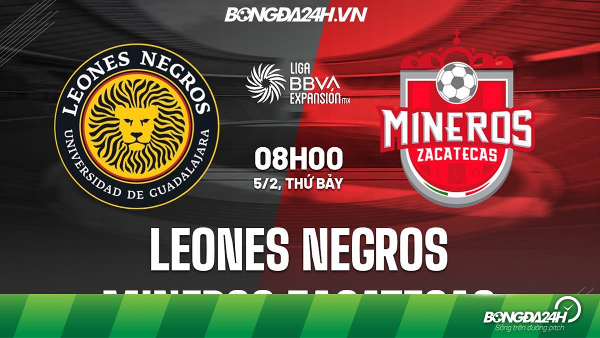 Nhận định soi kèo Leones Negros vs Mineros Zacatecas Hạng 2 Mexic