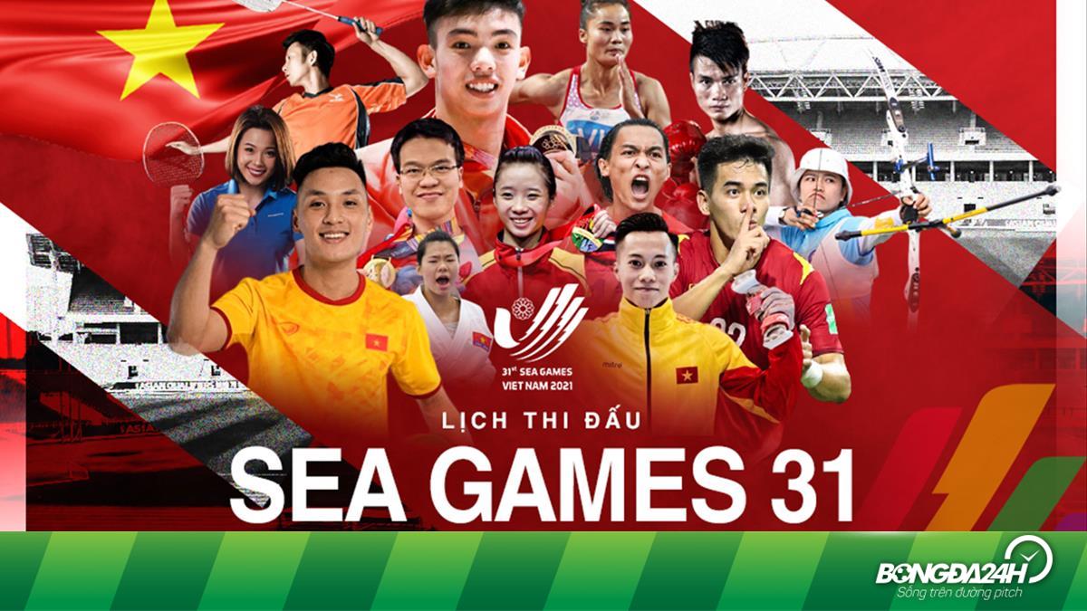 Lịch thi đấu SEA Games 31: Tham khảo lịch thi đấu SEA Games 31 để không bỏ lỡ bất kỳ trận đấu hay kết quả nào của đội tuyển Việt Nam trong cuộc đua tranh ngôi vị quán quân.