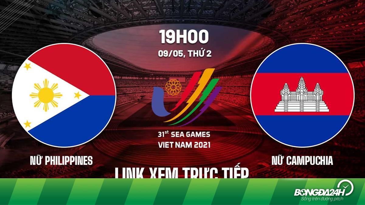 Vtv5 Trực Tiếp Nữ Philippines Vs Nữ Campuchia Sea Games 31