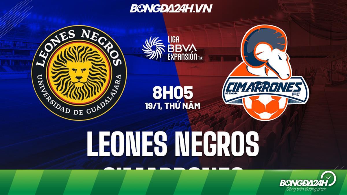 Nhận định - soi kèo Leones Negros vs Cimarrones Hạng 2 Mexico