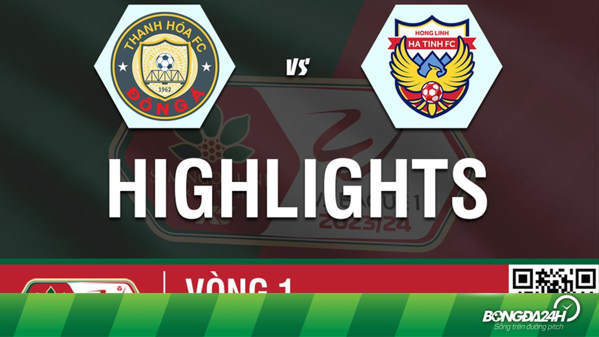 Thanh Hóa vs Hà Tĩnh ngày 21/10 - KQBD V-League 2023/24
