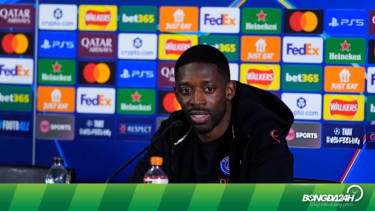 Dembele khẳng định PSG sẵn sàng đôi công với Chelsea
