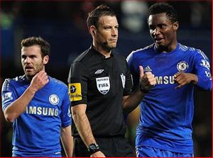 Chelsea tố trọng tài Clattenburg phân biệt chủng tộc