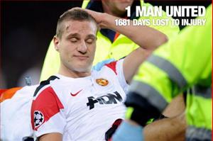 Manchester United: Bệnh viện số 1 Premier League mùa giải 2011/2012