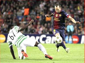 Celtic - Barcelona: Xong sớm, nghỉ sớm!