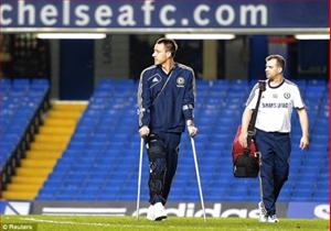 Chelsea thở phào với chấn thương của Terry