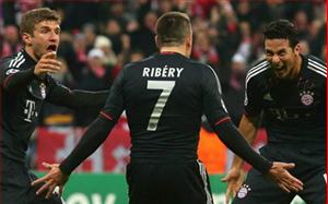 Kép phụ giúp Bayern Munich thắng 6 sao