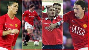 5 cầu thủ chạy cánh vĩ đại của Man Utd dưới thời Sir Alex
