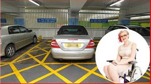 Giật mình vì Percy cướp bãi đỗ xe của người tàn tật