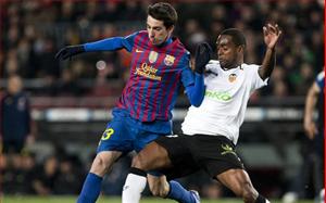 Valencia chính thức hỏi mượn sao trẻ Barca