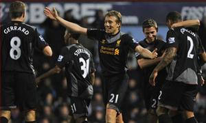 Liverpool-không-Suarez thắng ngược West Ham đầy kịch tính