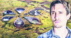 Gary Neville bỏ ý định xây nhà dưới lòng đất
