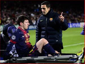 Tito Vilanova tiết lộ tình hình chấn thương của Messi