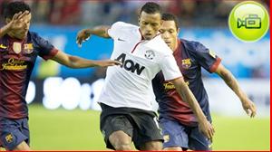 Nani bị nghi ăn vạ hòng kiếm penalty ở trận M.U-Barca?