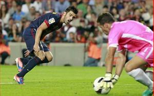 Sự thực thì Messi đã nói gì với Villa trên sân?