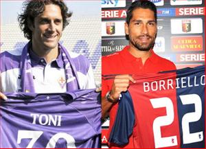 Toni và Borriello trở lại “mái nhà xưa”: Ngày xưa ơi…