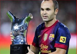 Iniesta: Giải thưởng thuộc về “gia đình Barca