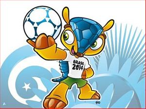 Armadillo, linh vật của World Cup 2014