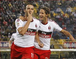 AC Milan thắng trận đầu ở Serie A nhờ cú hattrick của ngôi sao mới Giampaolo Pazzini