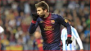 Milan mang lại may mắn, Pique mừng quýnh