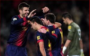 Barca thắng derby: Năm mới, thắng lợi mới