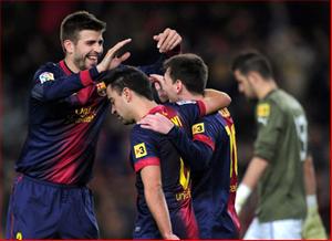 Thắng dễ Malaga, Barca tiếp tục bỏ xa phần còn lại của La Liga