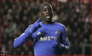 Bàn đầu tiên của Demba Ba trong màu áo Chelsea