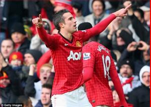 Van Persie: “Man Utd đã giúp tôi tiến bộ hơn”