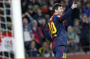 Barcelona 5-1 Osasuna: Ronaldo gọi hattrick, Messi trả lời poker