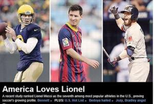 Messi lập chiến tích chưa từng có tại Mỹ