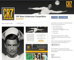 CR7 tổ chức cuộc thi mặc... đồ lót