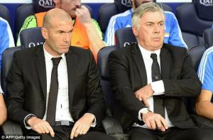Đến 2016, Zidane sẽ thay Ancelotti dẫn dắt Real