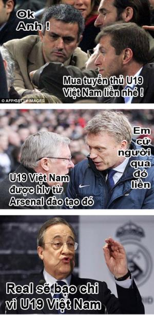 Ảnh hài: Real sẽ bạo chi vì U19 Việt Nam