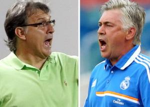 Đếm ngược tới El Clasico: Martino sẽ thắng Ancelotti?