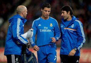 Real Madrid lo sốt vó với chấn thương của Cris Ronaldo