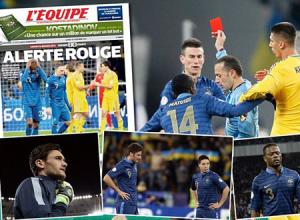 Báo giới Pháp chỉ trích thậm tệ sự bạc nhược của đội nhà