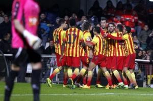 Barca lấy lại danh dự bằng chiến thắng ở cúp Nhà vua