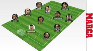 Marca công bố đội hình tiêu biểu năm 2013