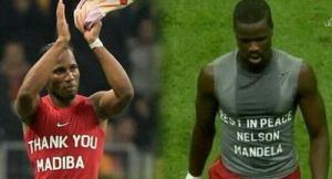 Fan Thổ Nhĩ Kỳ phẫn nộ khi Drogba có thể bị phạt vì tưởng nhớ ông Mandela