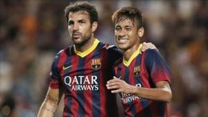 Vị trí “số 9” của Barca: Neymar hay Cesc?